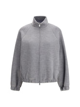 MAX MARA PURE M sweatshirt in double wool and cotton jersey