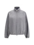 MAX MARA PURE M sweatshirt in double wool and cotton jersey