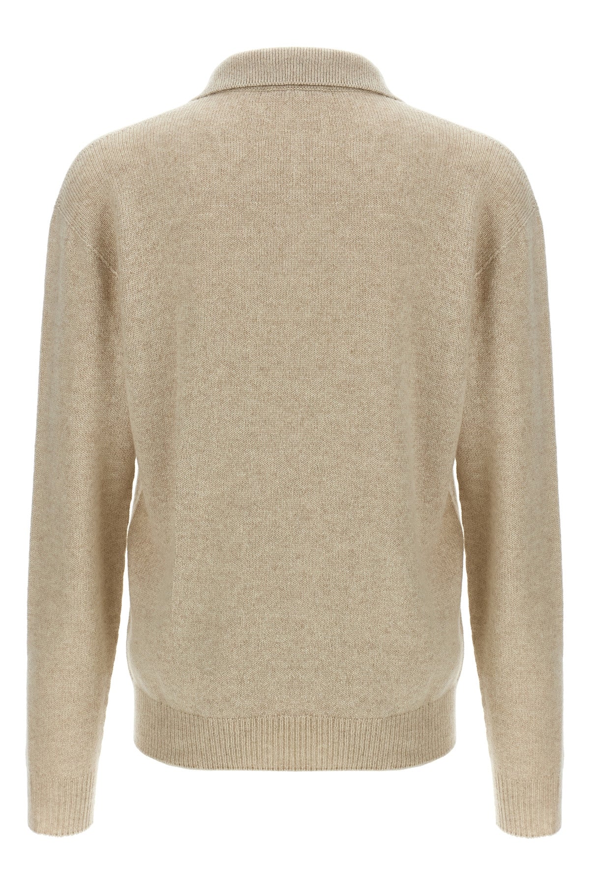 leach half-weight cashmere polo shirt