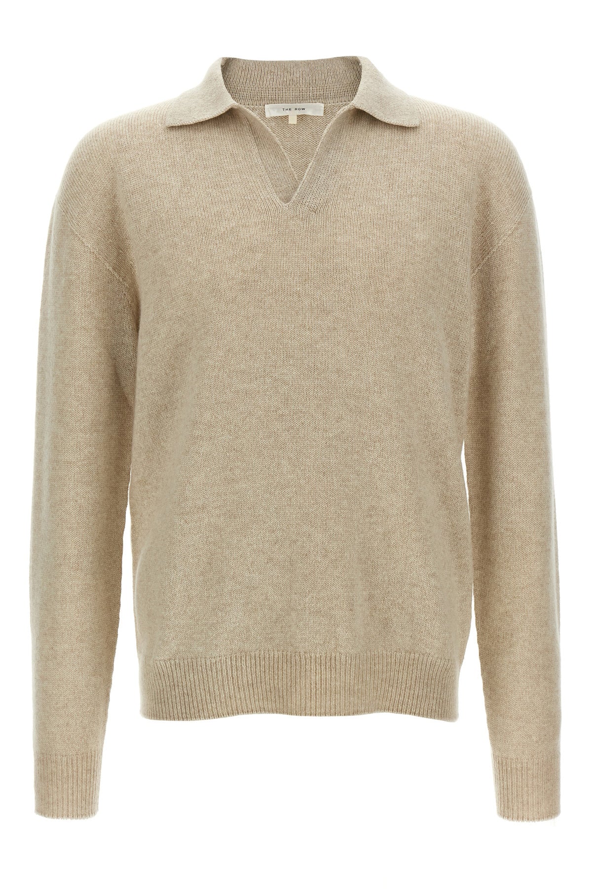 leach half-weight cashmere polo shirt