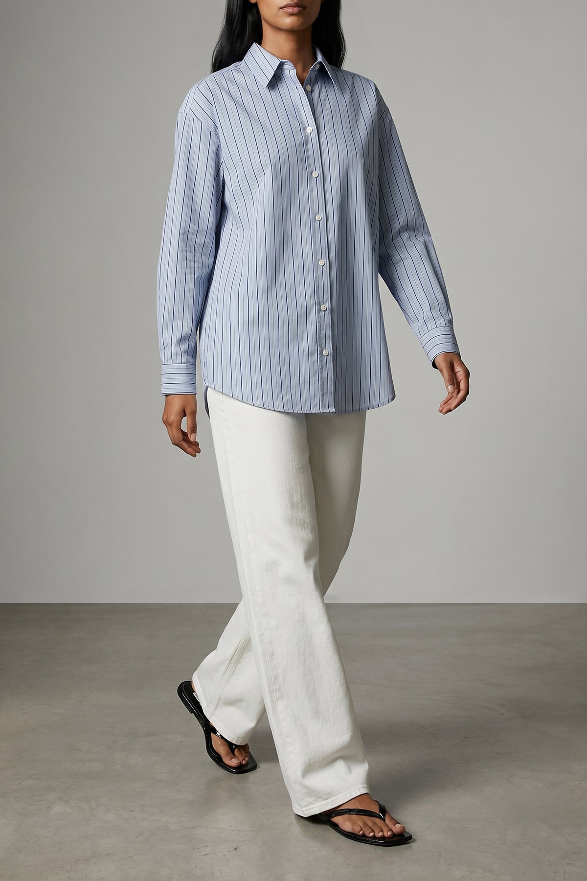 the rerun zip sneak jeans in superior rigid denim totally innocent wash