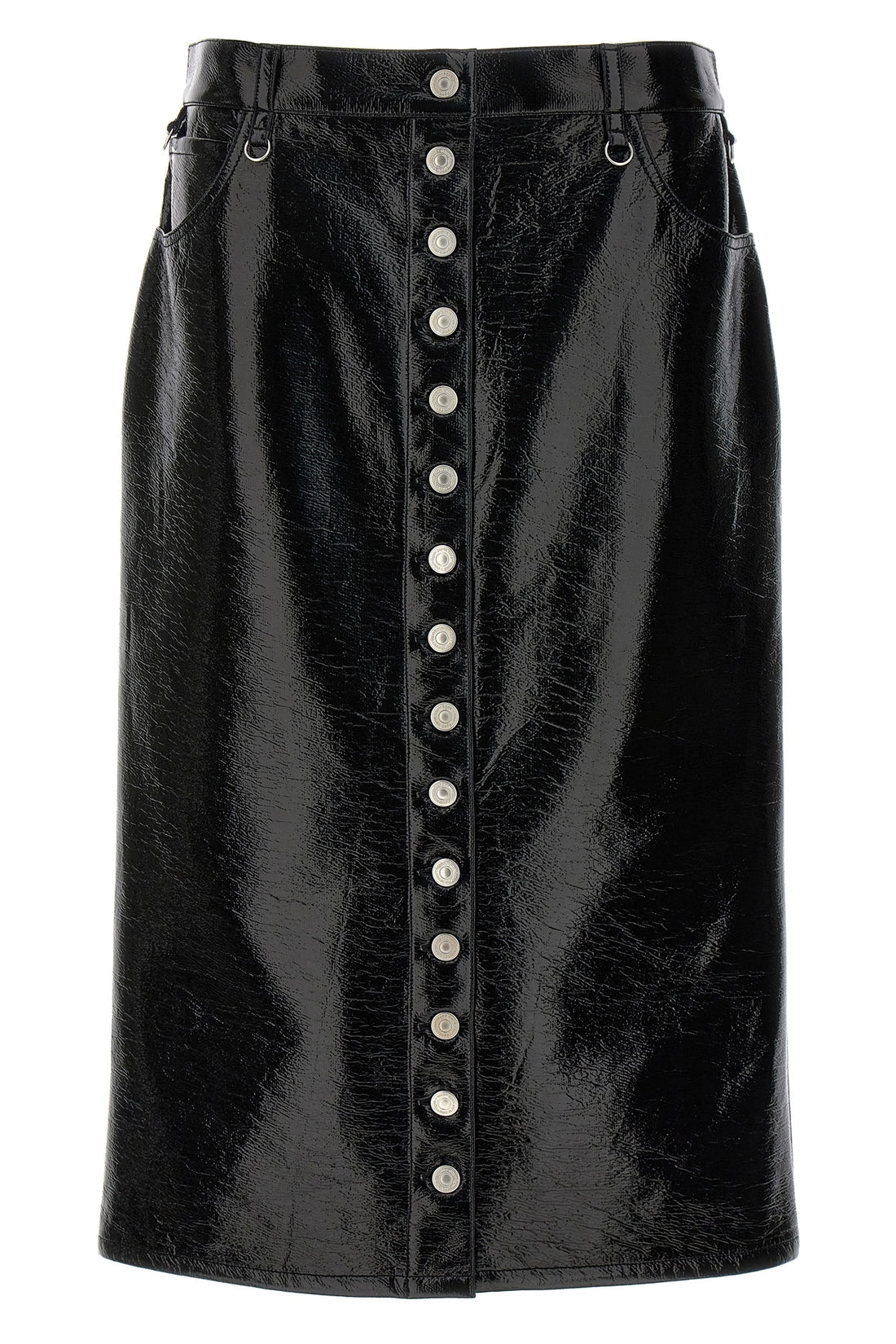 COURRÈGES 36 multiflex vinyl skirt