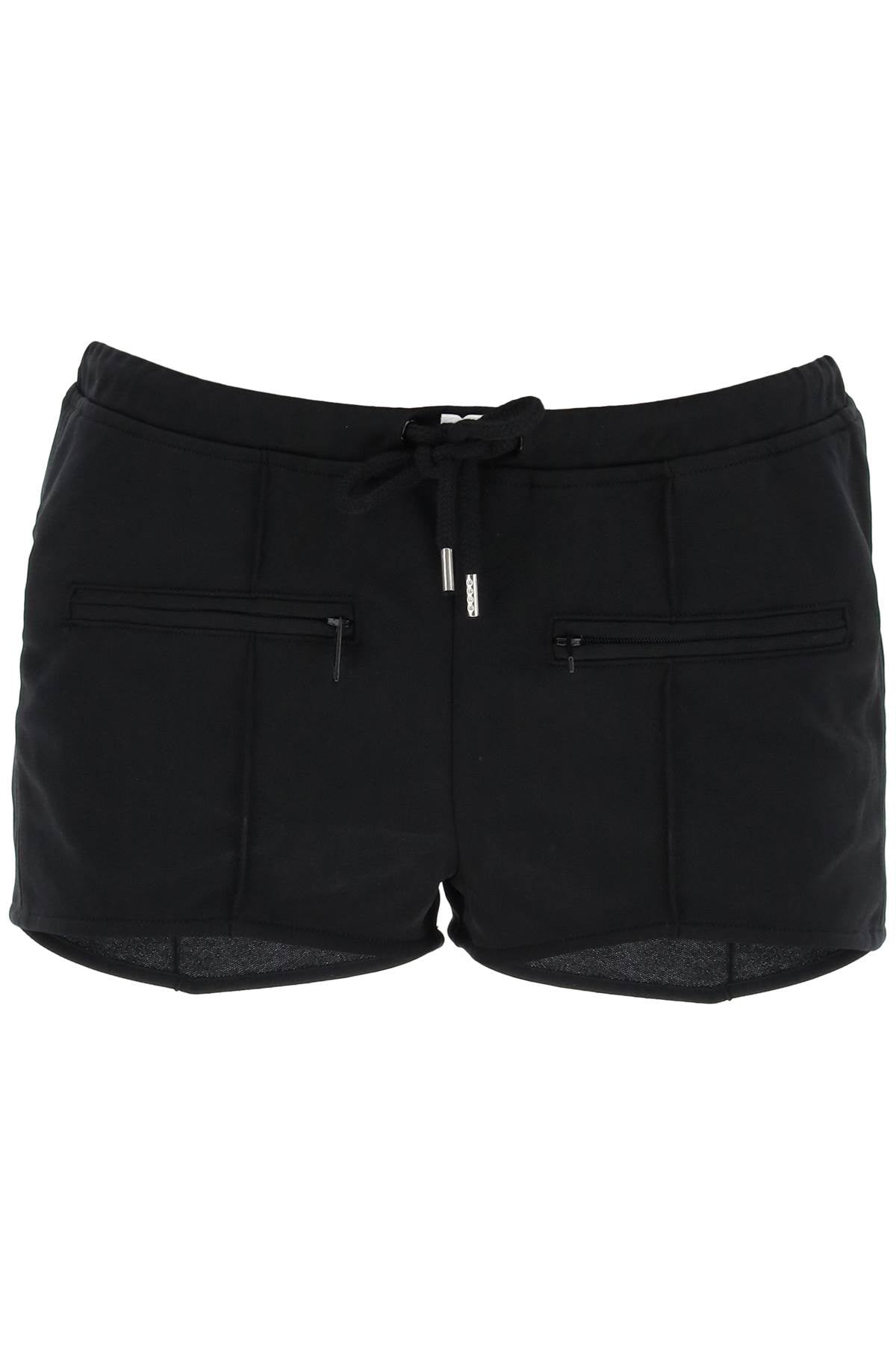 &quot;jersey interlock mini shorts