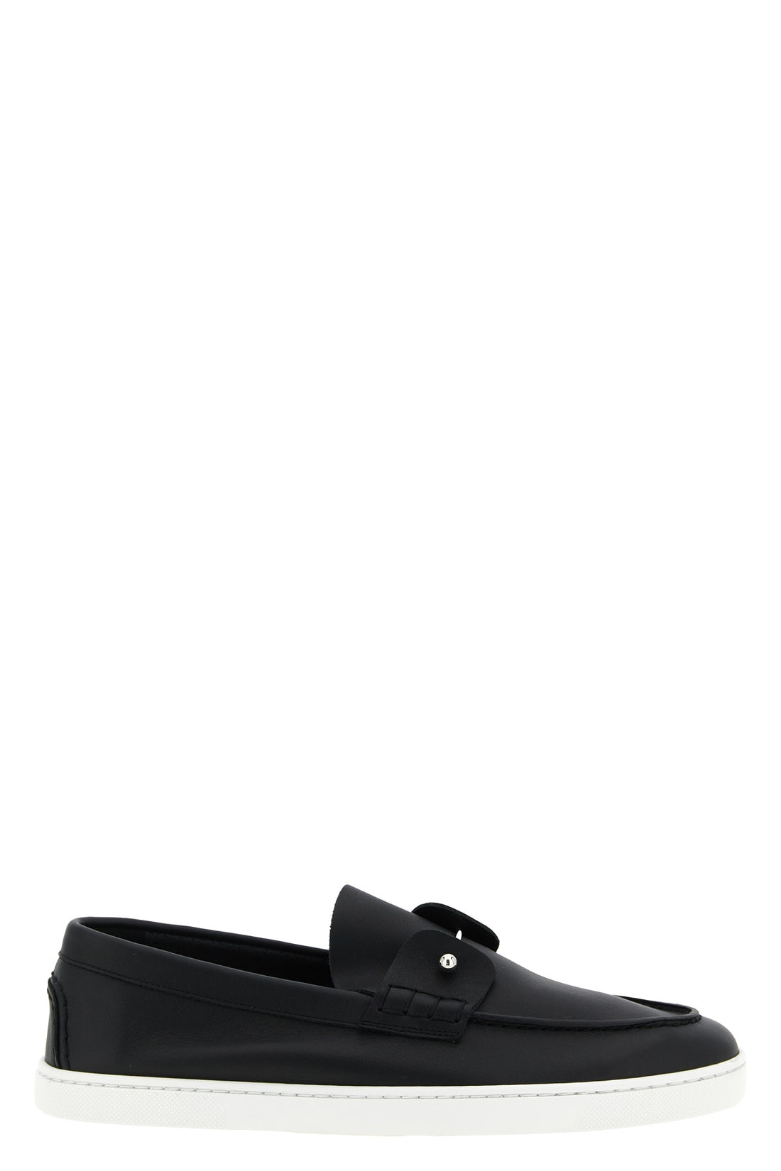 CHRISTIAN LOUBOUTIN 41 chambeliboat loafers in rockie leather