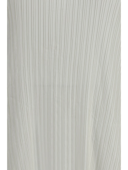 GONGDID DESIGN OS wavy halter dress 