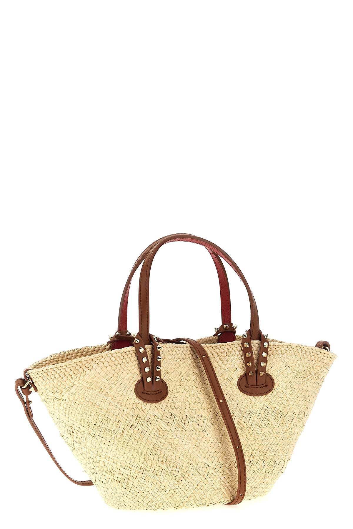 cabata woven raffia mini handbag