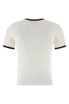 signature contrast cotton t-shirt