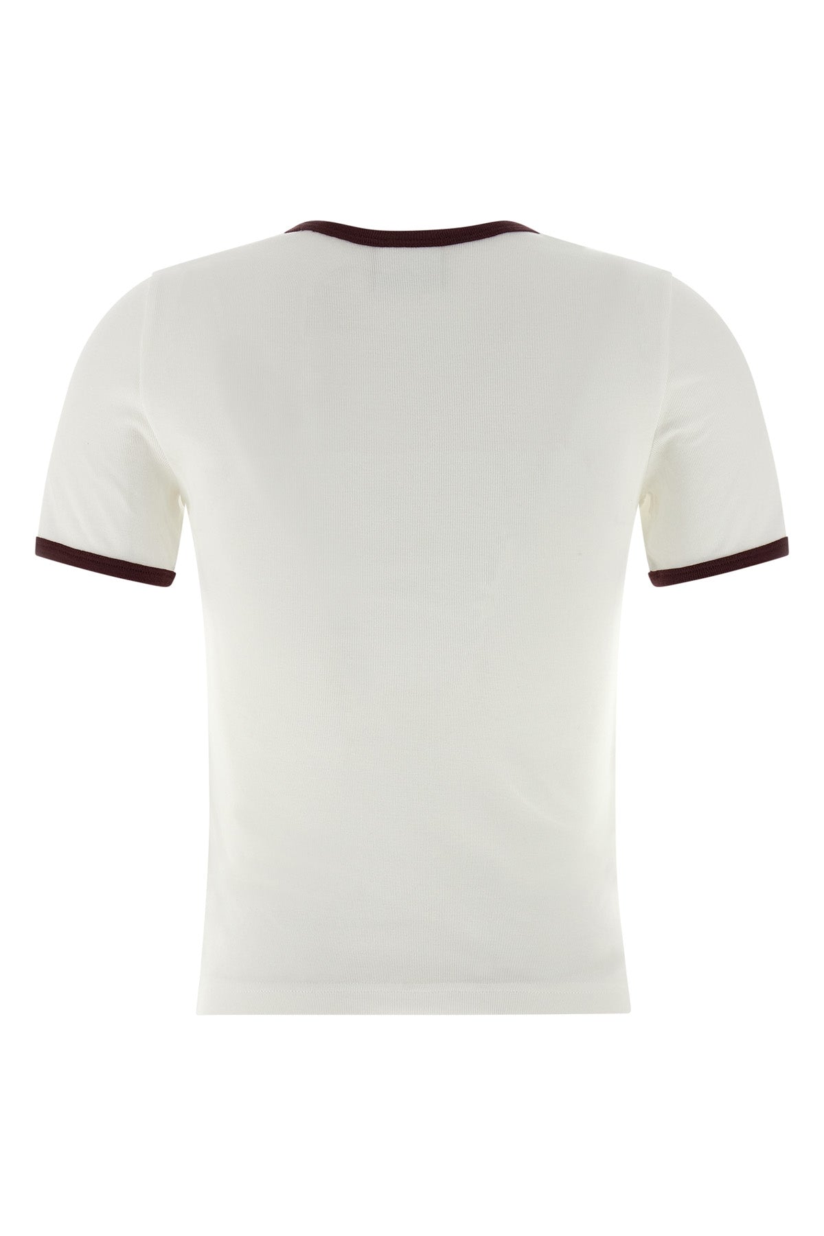 signature contrast cotton t-shirt