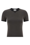 signature contrast cotton t-shirt