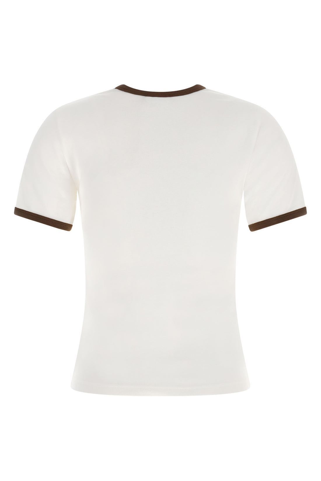 COURRÈGES L the signature contrast courrèges t-shirt redefines everyday luxury through pre