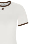 the signature contrast courrèges t-shirt redefines everyday luxury through pre