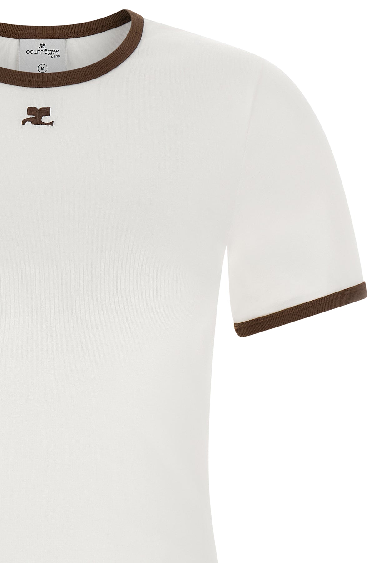 the signature contrast courrèges t-shirt redefines everyday luxury through pre