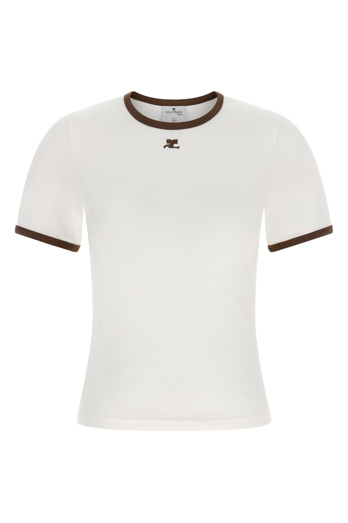 the signature contrast courrèges t-shirt redefines everyday luxury through pre