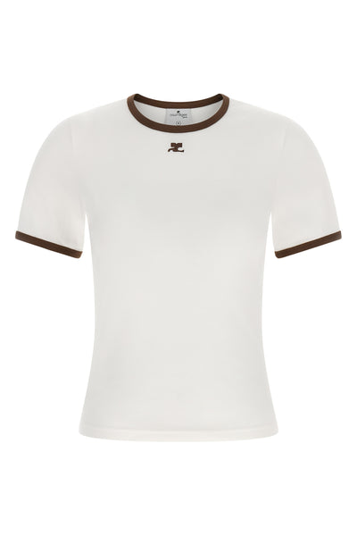 the signature contrast courrèges t-shirt redefines everyday luxury through pre