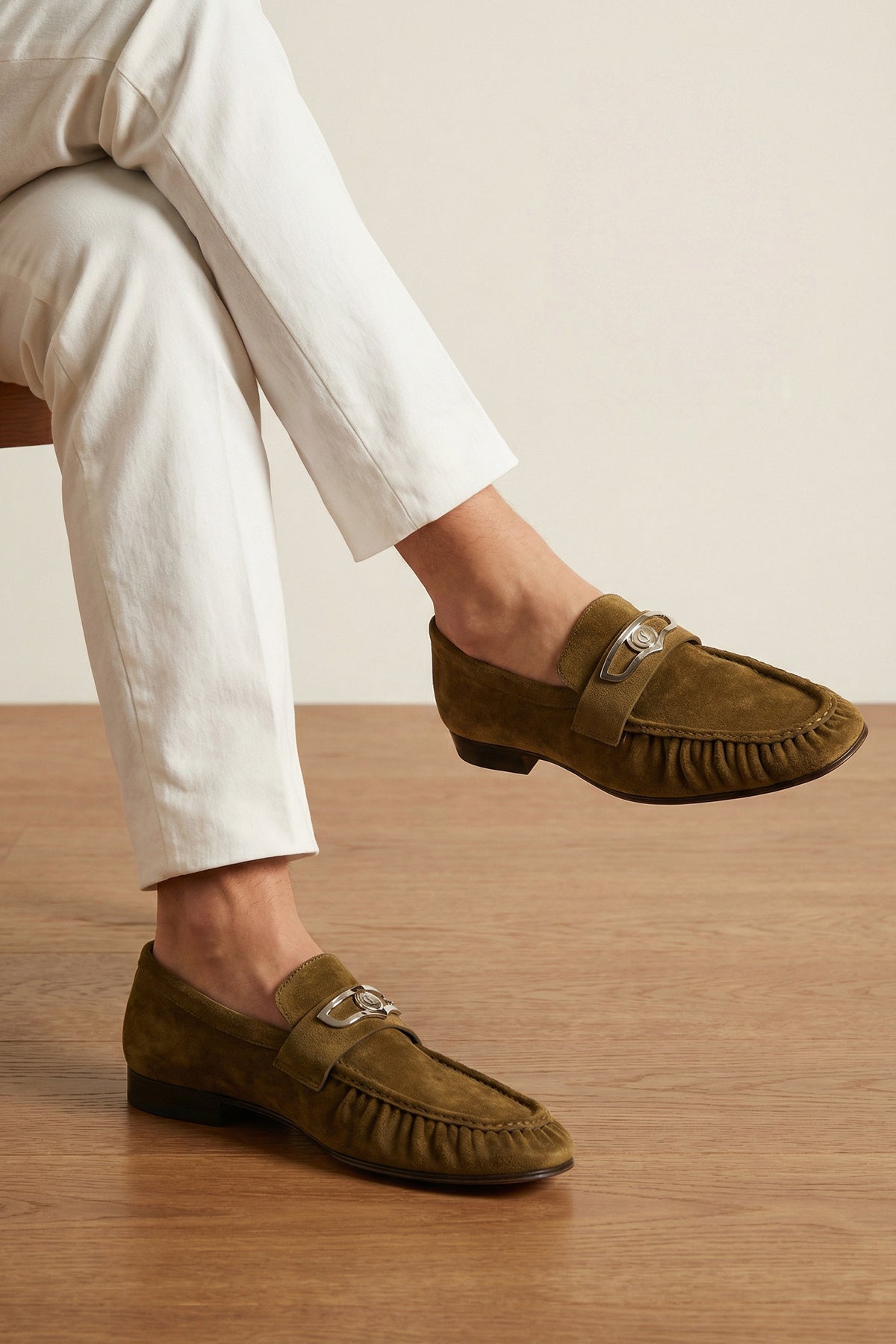 mocallista loafers in veau velours