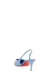 miss z patent calf leather slingbacks