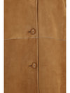 leather shearling coat