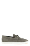 chambeliboat loafers in grain de poudre nubuck