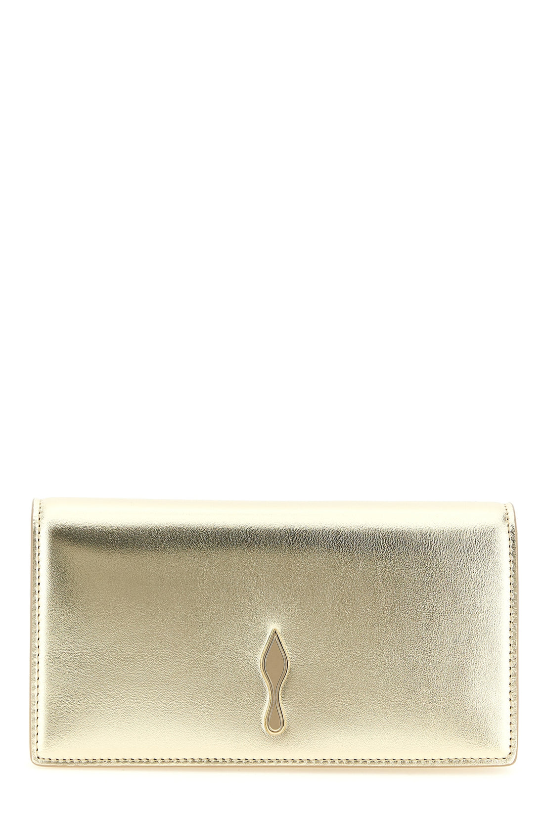 CHRISTIAN LOUBOUTIN OS bettina clutch in laminated lamb nappa leather