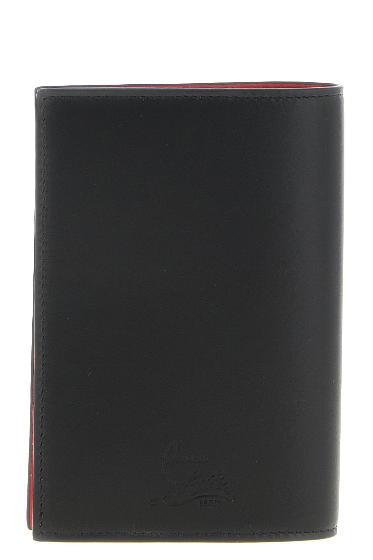 mooncrest passport holder in calf paris leather