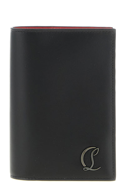 mooncrest passport holder in calf paris leather