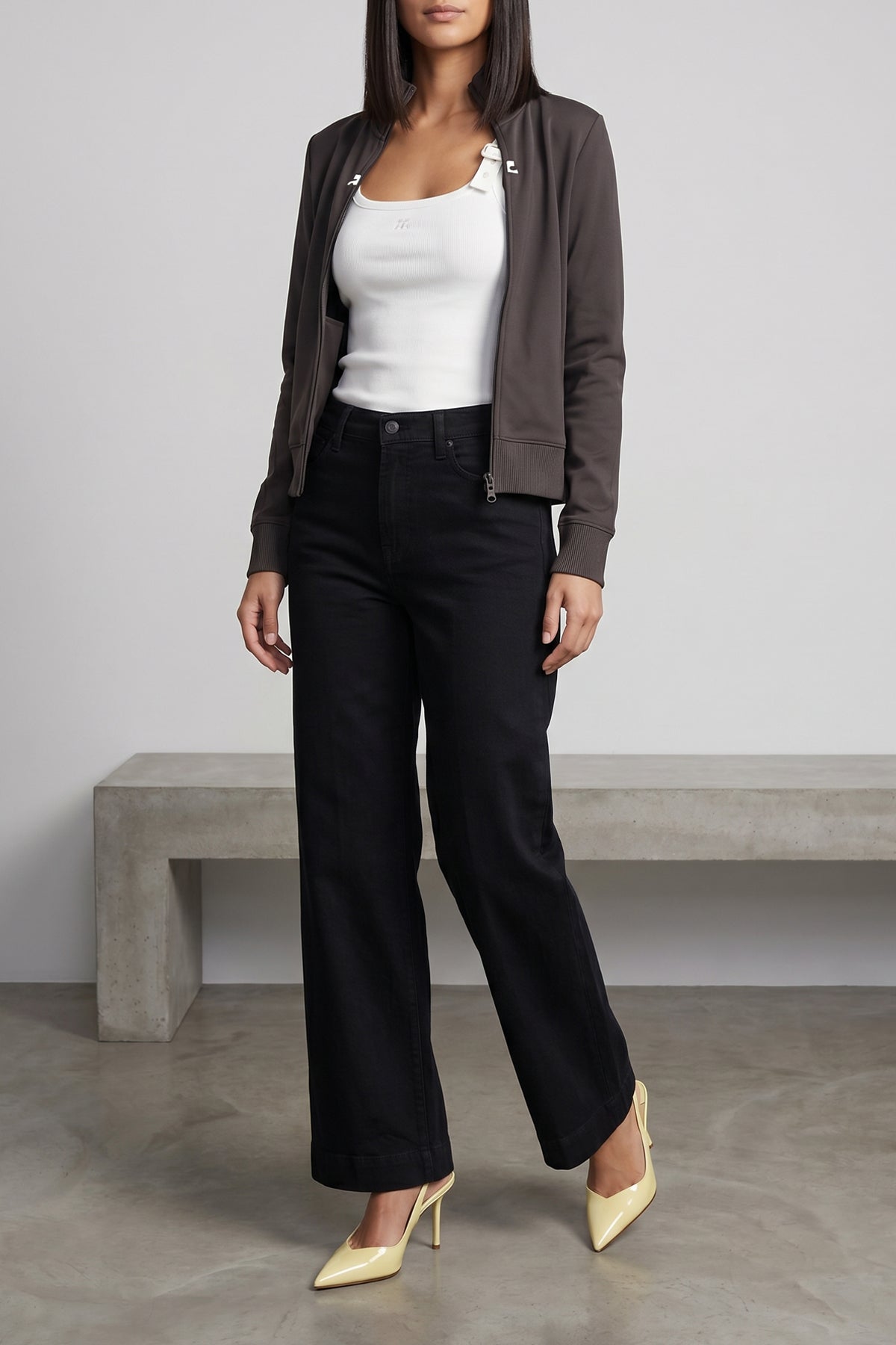 tracksuit interlock jersey sweatshirt