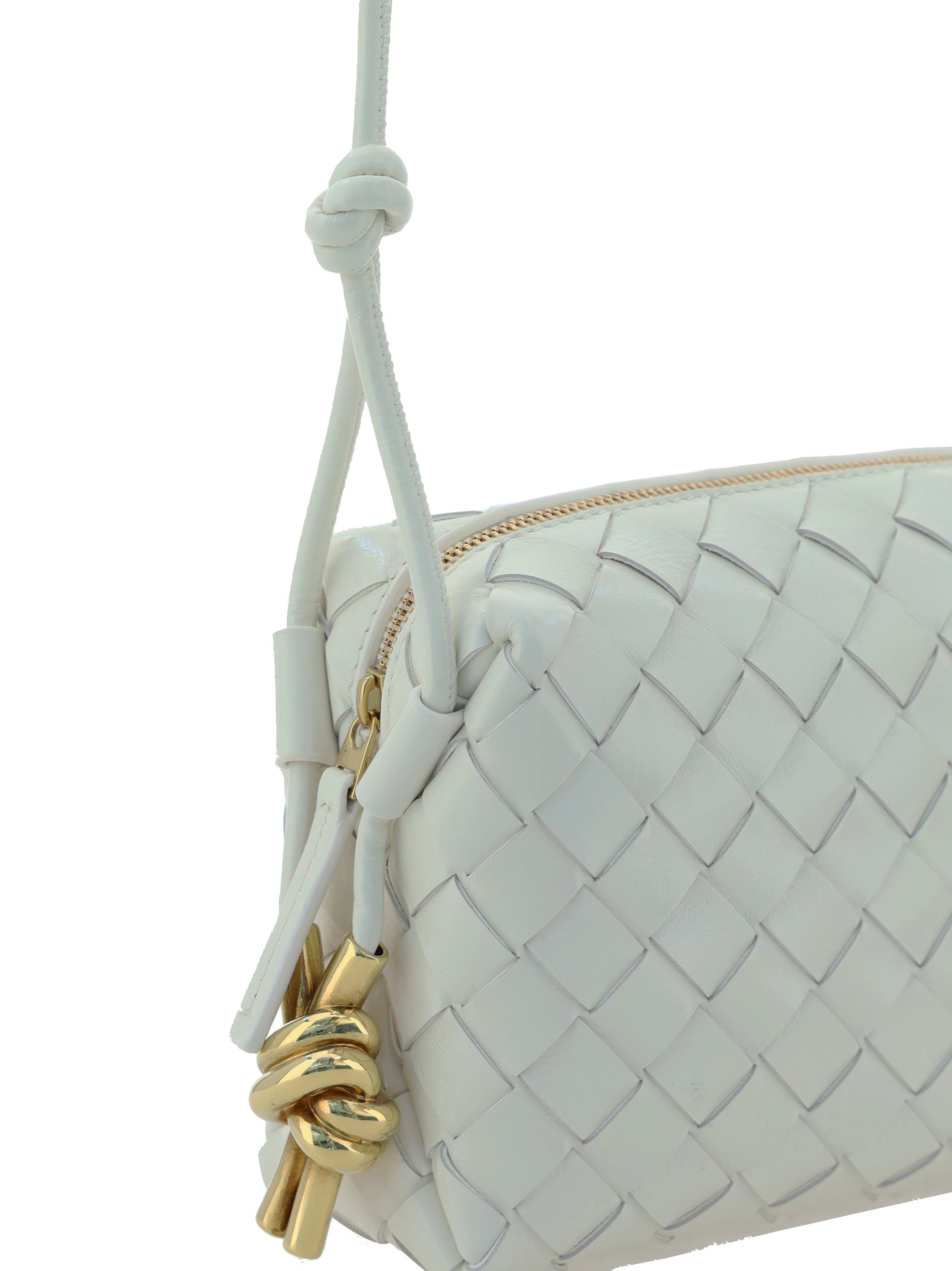 loop leather shoulder bag