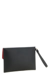 christian louboutin bettina flat clutch bag is meticulously