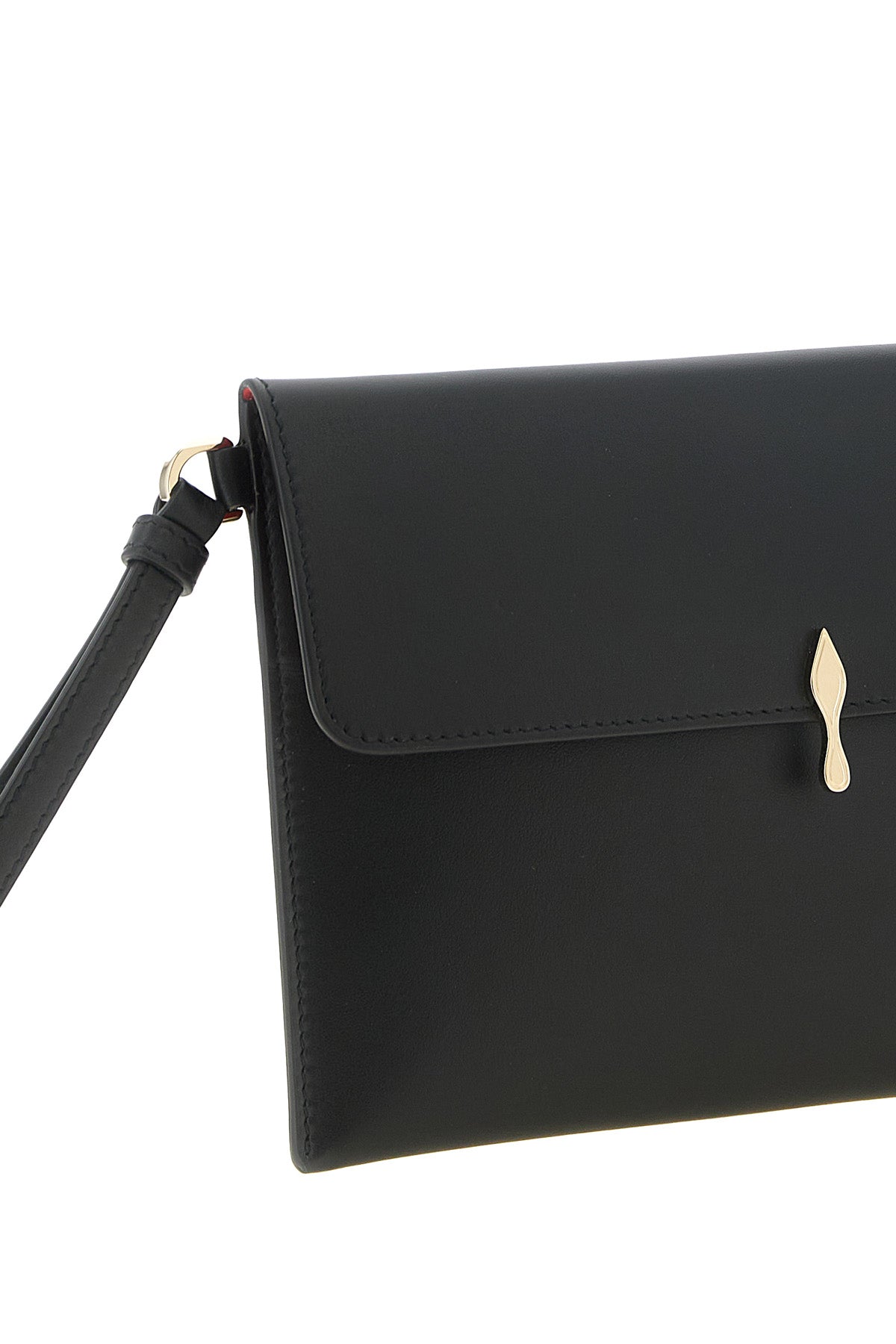 christian louboutin bettina flat clutch bag is meticulously