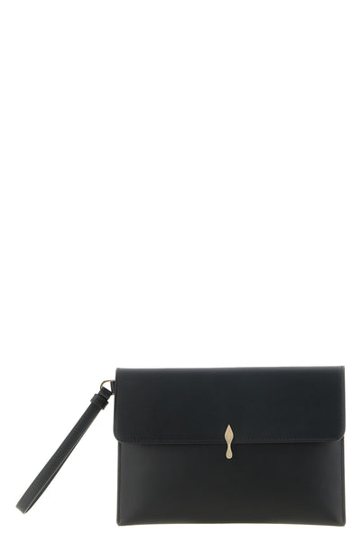christian louboutin bettina flat clutch bag is meticulously