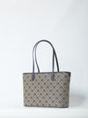 t monogram tote bag small