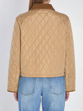 BURBERRY M cropped quilted jacket