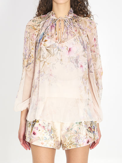 ZIMMERMANN 0 billow rebellion blouse 