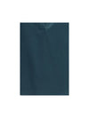 deep v-neck silk shirt