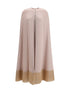 DI STAVNITSER 40 deco crepe cape 