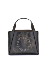STELLA MCCARTNEY OS aged effect tote bag