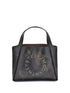 STELLA MCCARTNEY OS aged effect tote bag