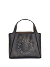 aged effect tote bag