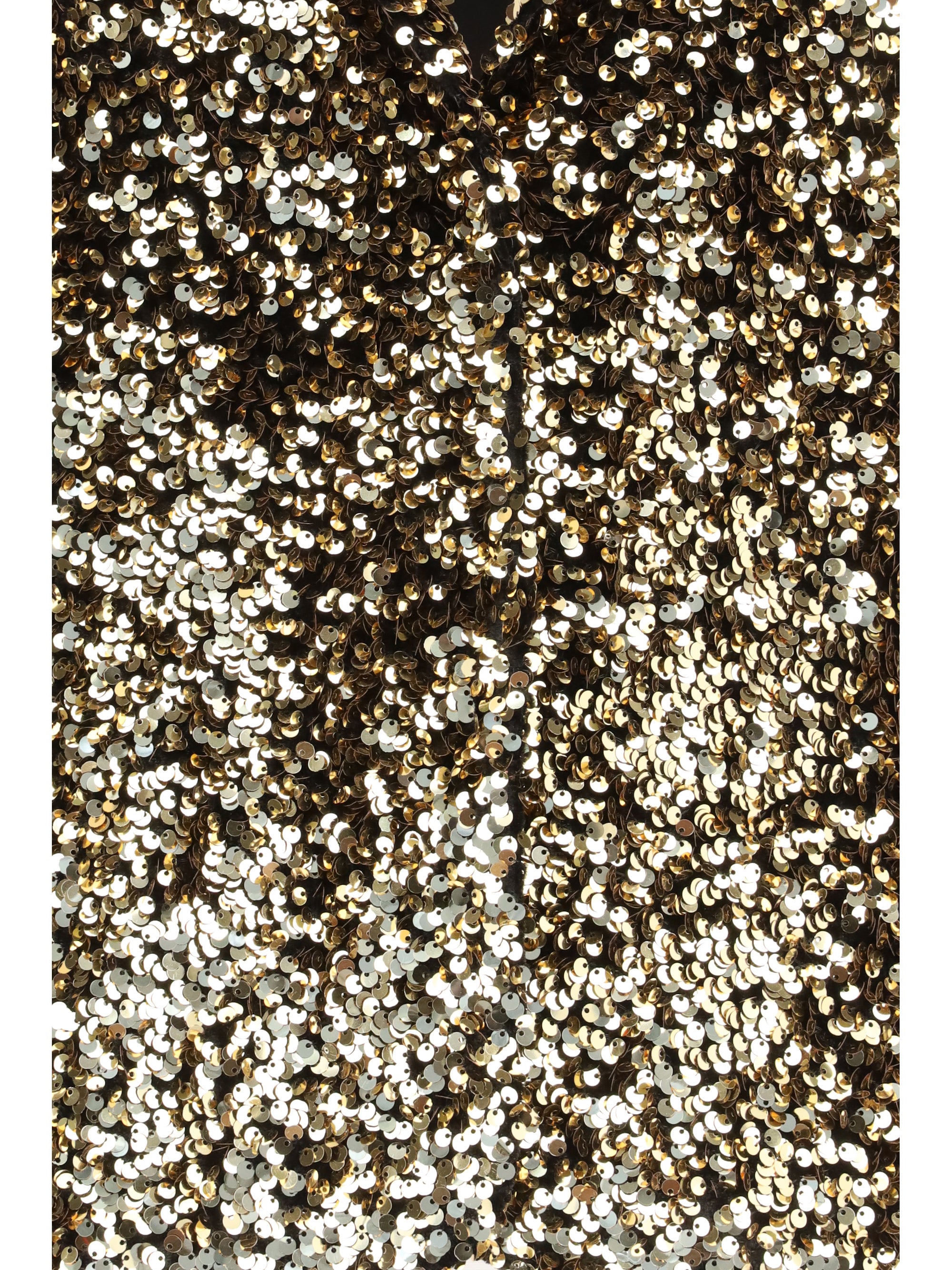 single-breasted jacket with sequins