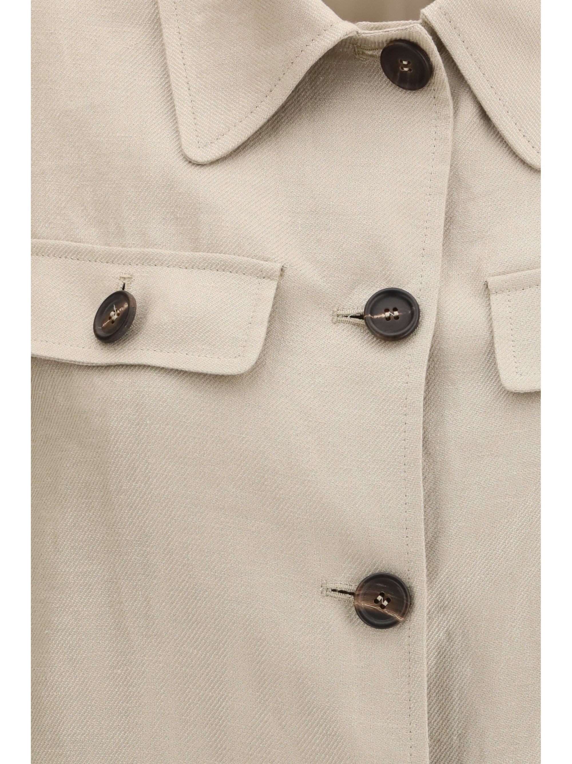 BRUNELLO CUCINELLI 40 linen jacket 