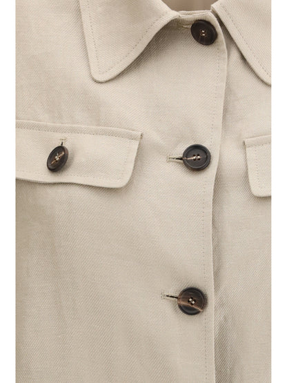 BRUNELLO CUCINELLI 40 linen jacket 