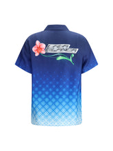 CASABLANCA M orchid logo shirt