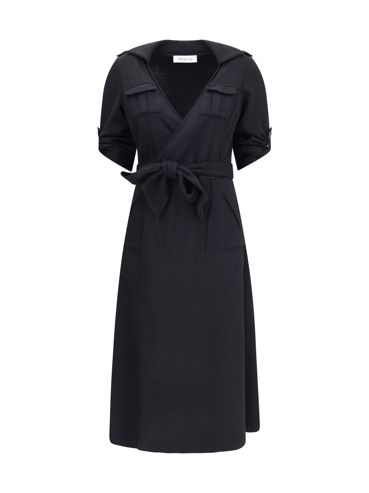 AFTERCOAT 42 long jersey dress