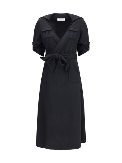 AFTERCOAT 42 long jersey dress