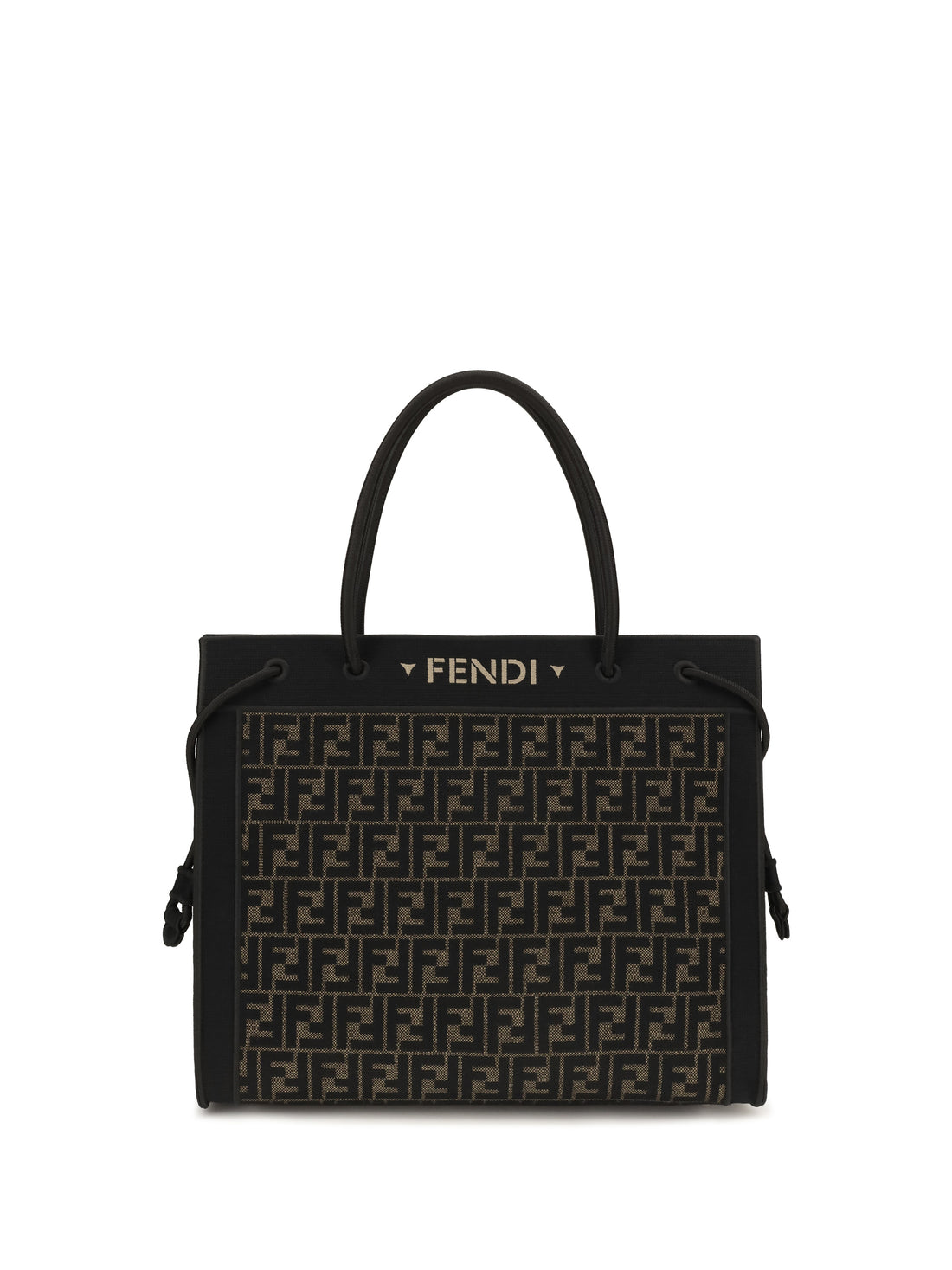 FENDI OS large magic ff logo shopping bag