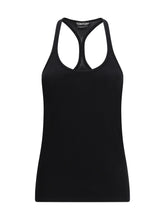 TOM FORD 36 silk-blend ribbed jersey tank top