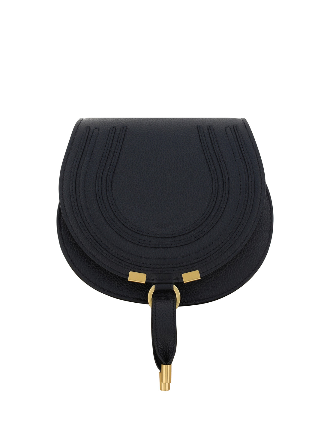 CHLOÉ OS small marcie leather shoulder bag