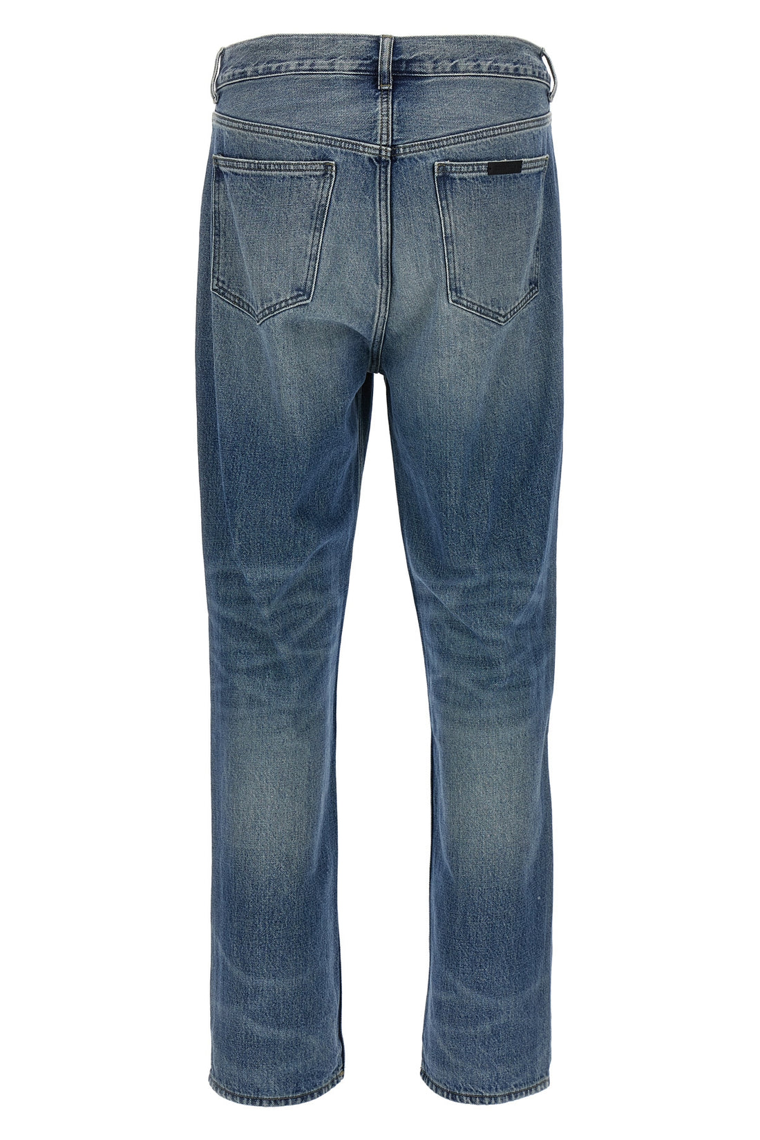 FEAR OF GOD ESSENTIAL 31 5 pocket stonewashed cotton denim jeans