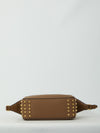 metal dots mini leather bag