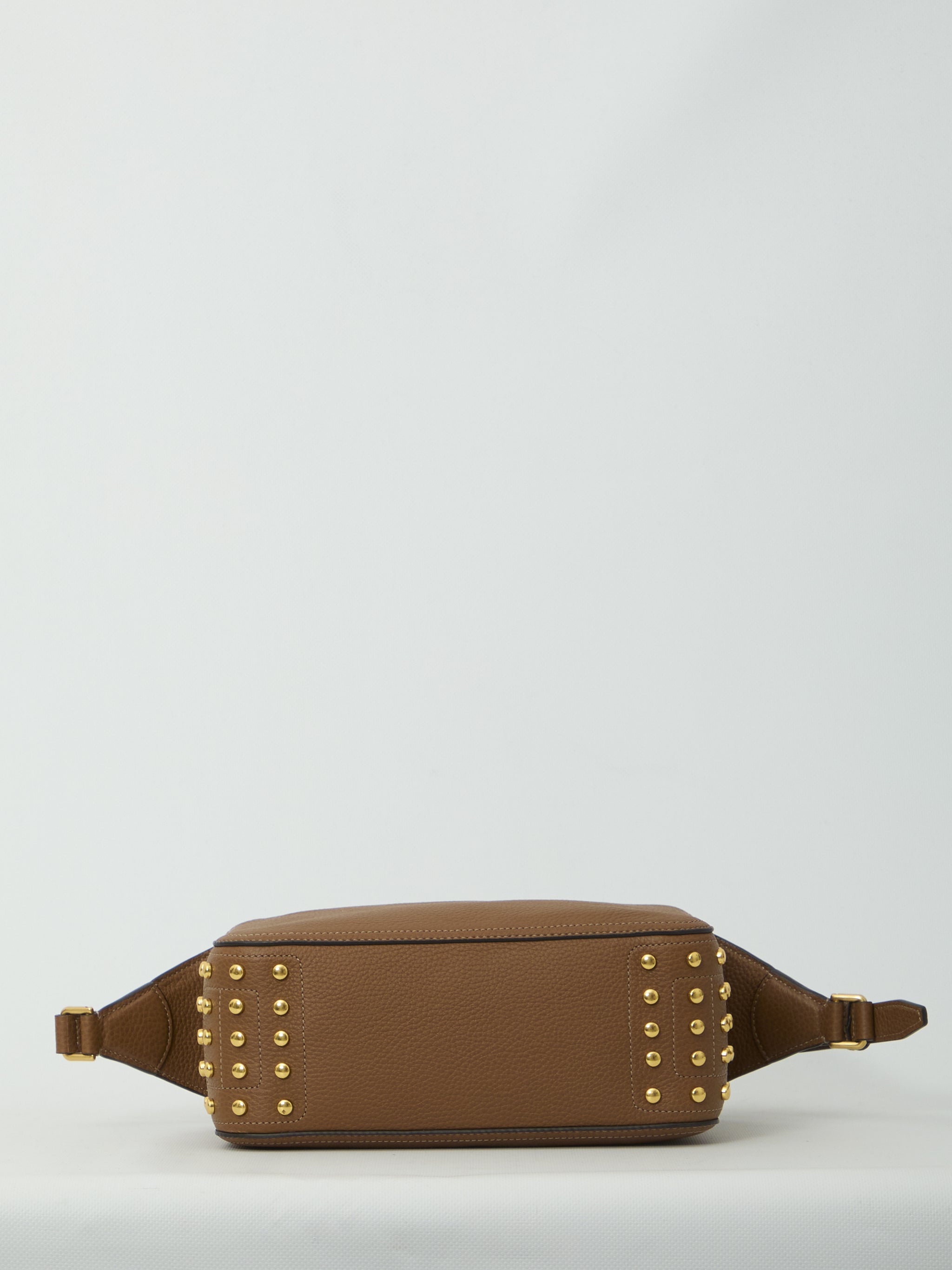 metal dots mini leather bag
